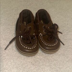 Sperry Brown Moccasins Classic Boat Shoe Design